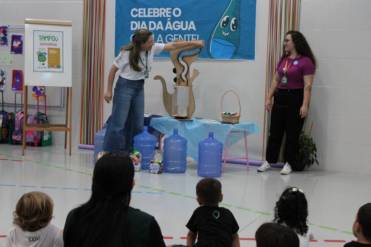 Satc mobiliza colaboradores e alunos em ações do Dia Mundial da Água — foto 2