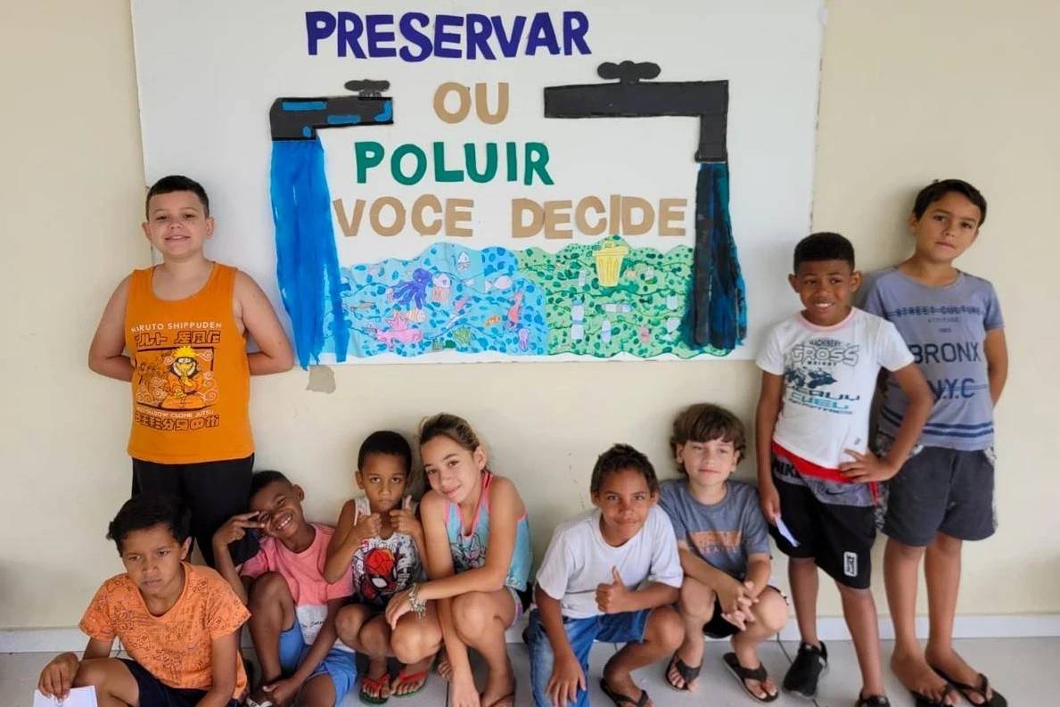 Dia Mundial da Água é celebrado por crianças e adolescentes dos Serviços de Convivência da Afasc — foto 1
