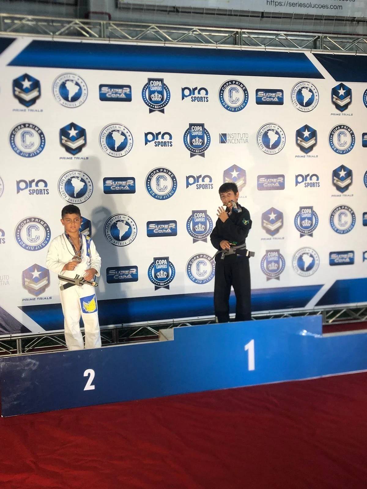 Criciumense de 8 anos disputa o Campeonato Brasileiro de Jiu-jítsu — foto 1