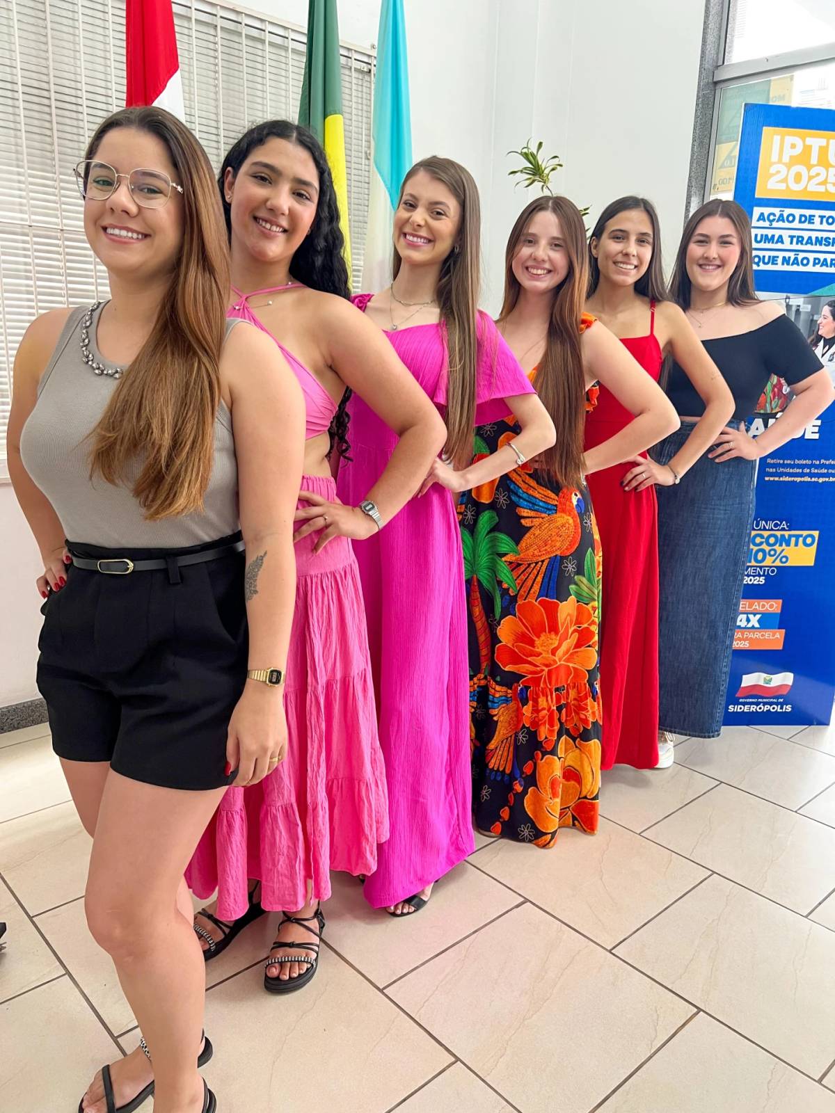 Candidatas à corte da Festa do Colono de Siderópolis se preparam para concurso — foto 2