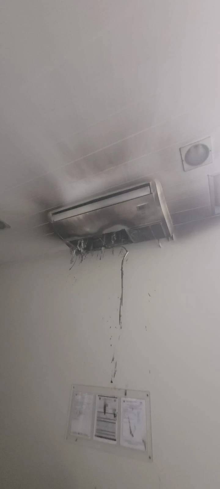 Princípio de incêndio altera local do evento com Jorginho Mello em Tubarão — foto 1