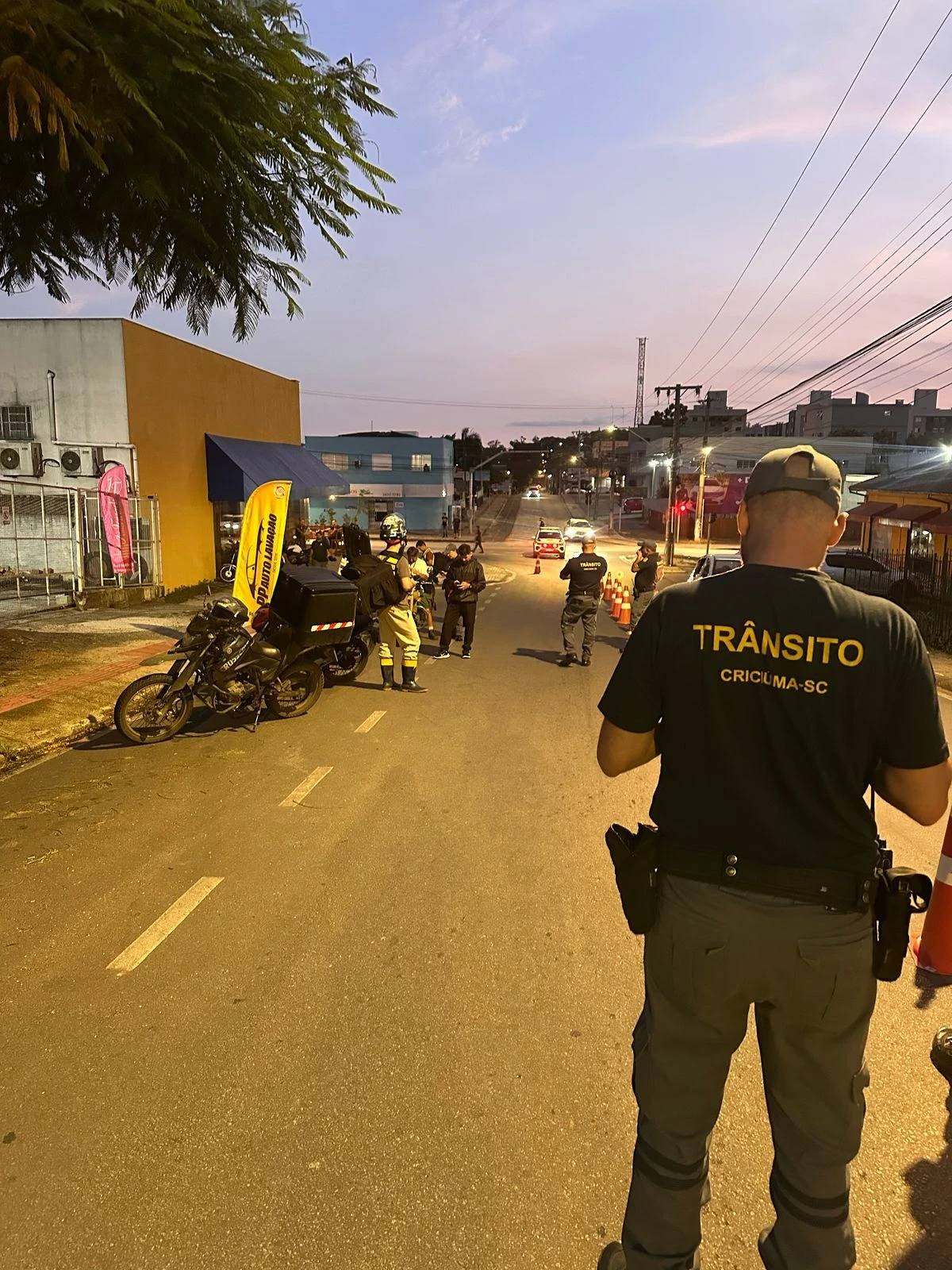 Superintendência de Trânsito realiza fiscalização de motos com escapamento irregular em Criciúma — foto 1