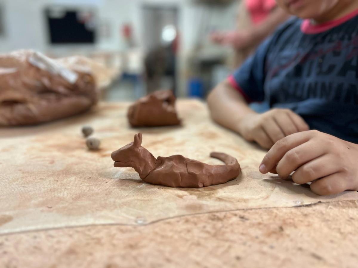 Morro da Fumaça retoma aulas gratuitas de cerâmica artística para crianças — foto 1