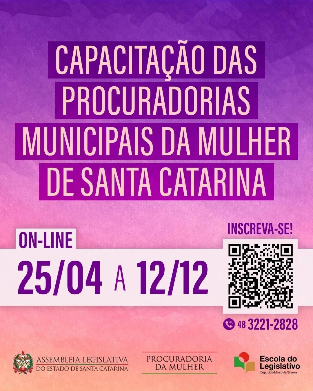 Alesc realiza curso para procuradorias municipais da mulher — foto 1