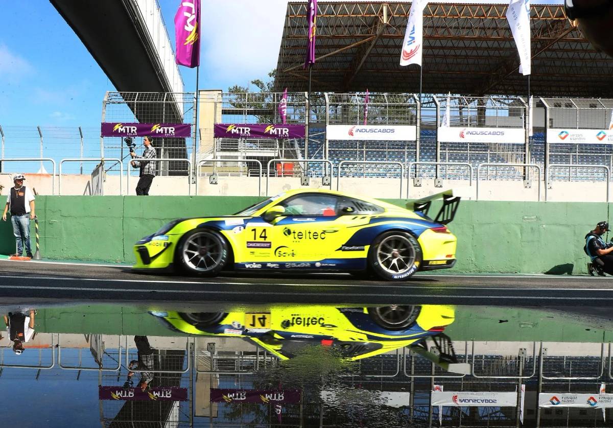 Gaidzinski teve uma etapa agitada no Autódromo de Interlagos, na Porsche Cup Brasil — foto 2