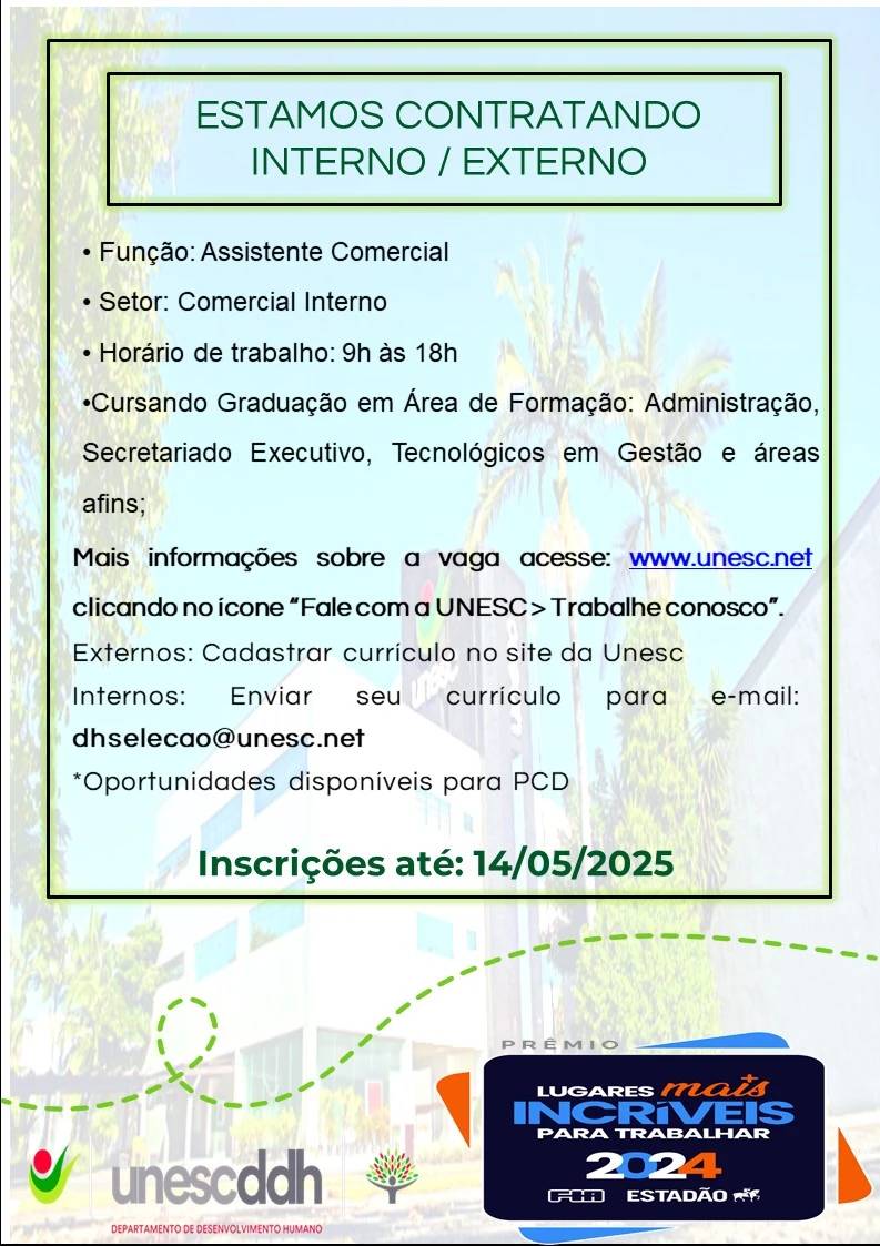 Vagas de emprego no Sul de Santa Catarina — foto 1