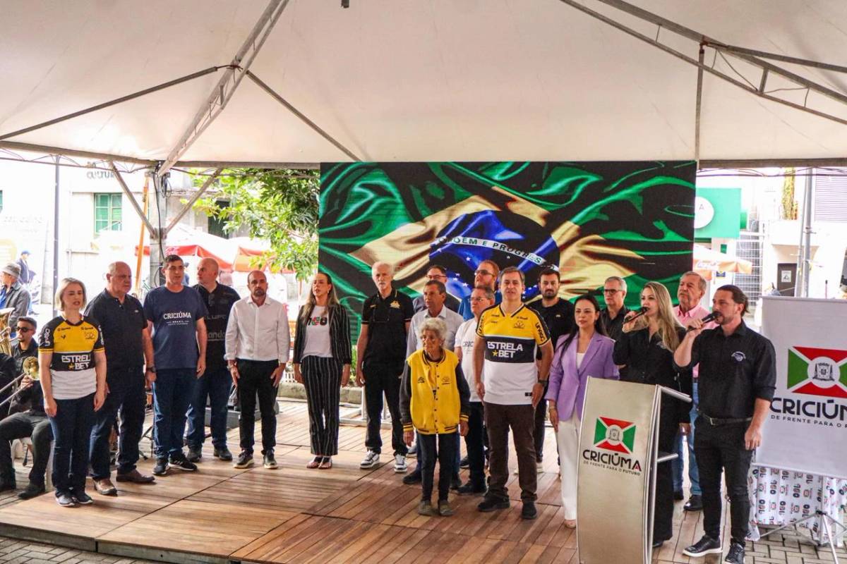 Fotos: Memorial de Fundação do Criciúma Esporte Clube é inaugurado — foto 1