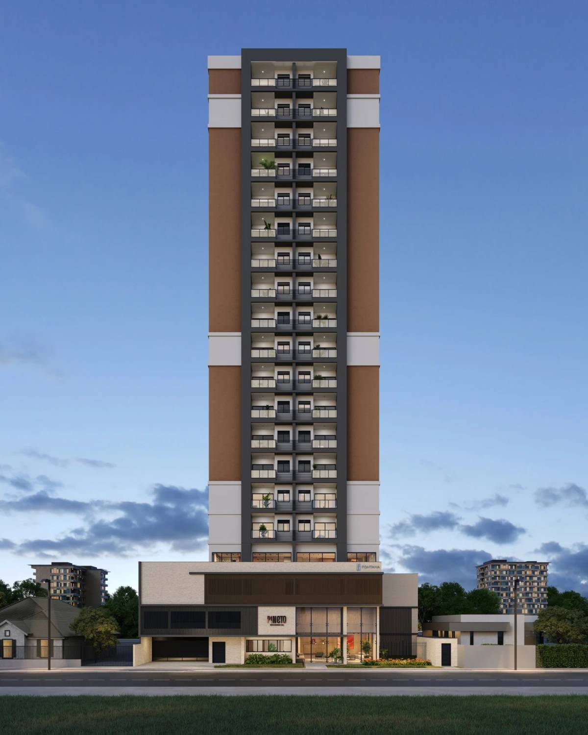 Pineto Residencial: Lançamento da Construtora Fontana no Centro de Criciúma — foto 2