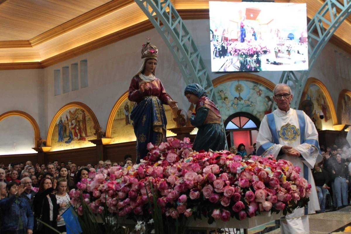 Fé e devoção: veja as fotos da Festa em Honra a Nossa Senhora do Caravaggio — foto 29
