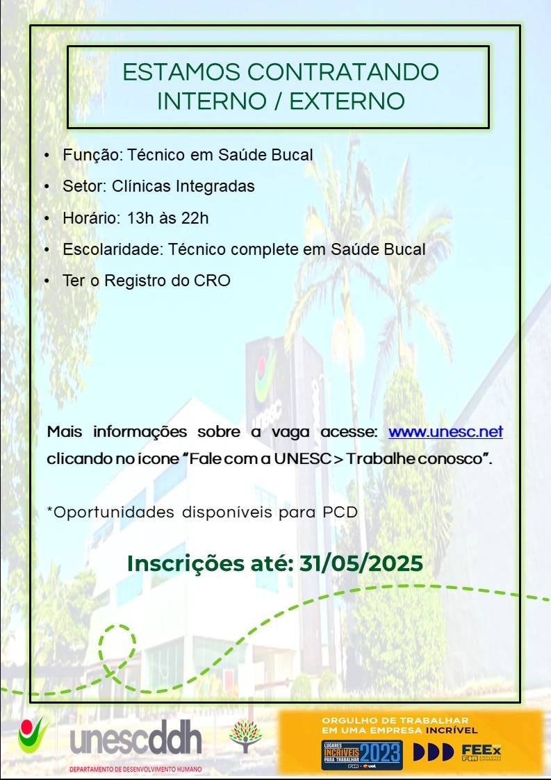 Vagas de emprego no Sul de Santa Catarina — foto 1