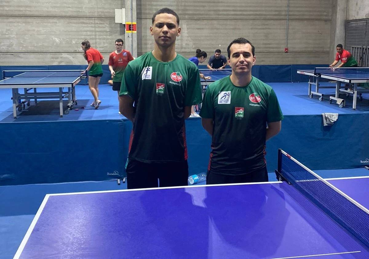 Técnico e atleta do tênis de mesa de Criciúma disputam duas etapas do Mundial — foto 2