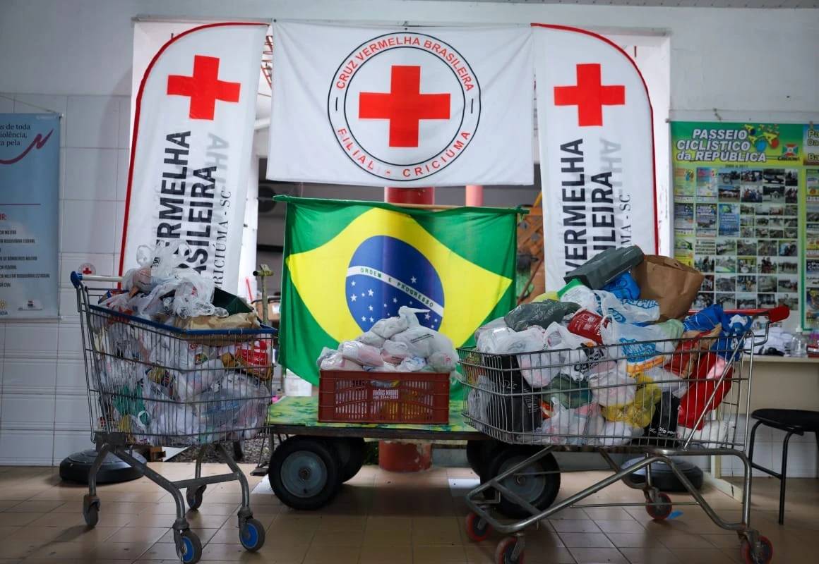 Campanha solidária arrecadou desde abril 50 toneladas de alimentos em Criciúma — foto 2