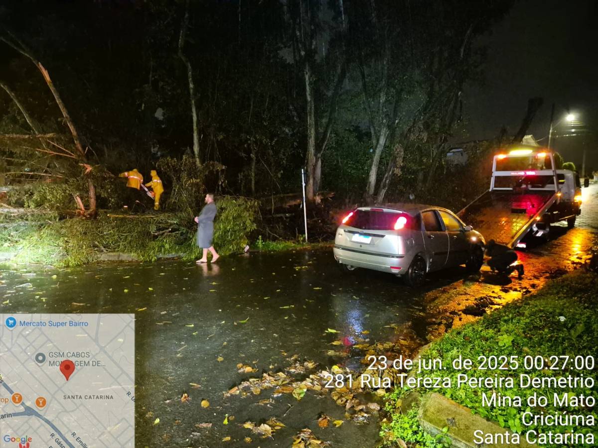 Volume de chuva surpreende e mês de junho deve fechar acima da média em Criciúma — foto 2
