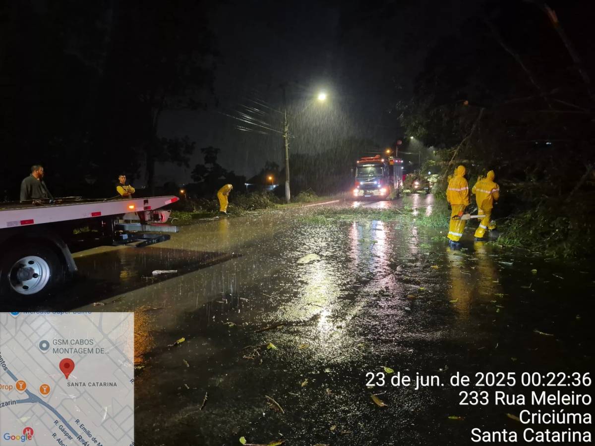 Volume de chuva surpreende e mês de junho deve fechar acima da média em Criciúma — foto 6