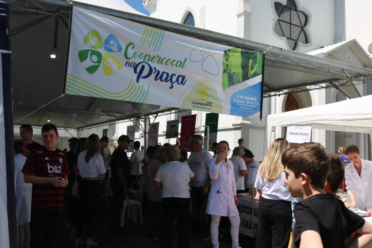 Coopercocal na Praça celebra o Dia do Cooperativismo com ações para toda a família — foto 1