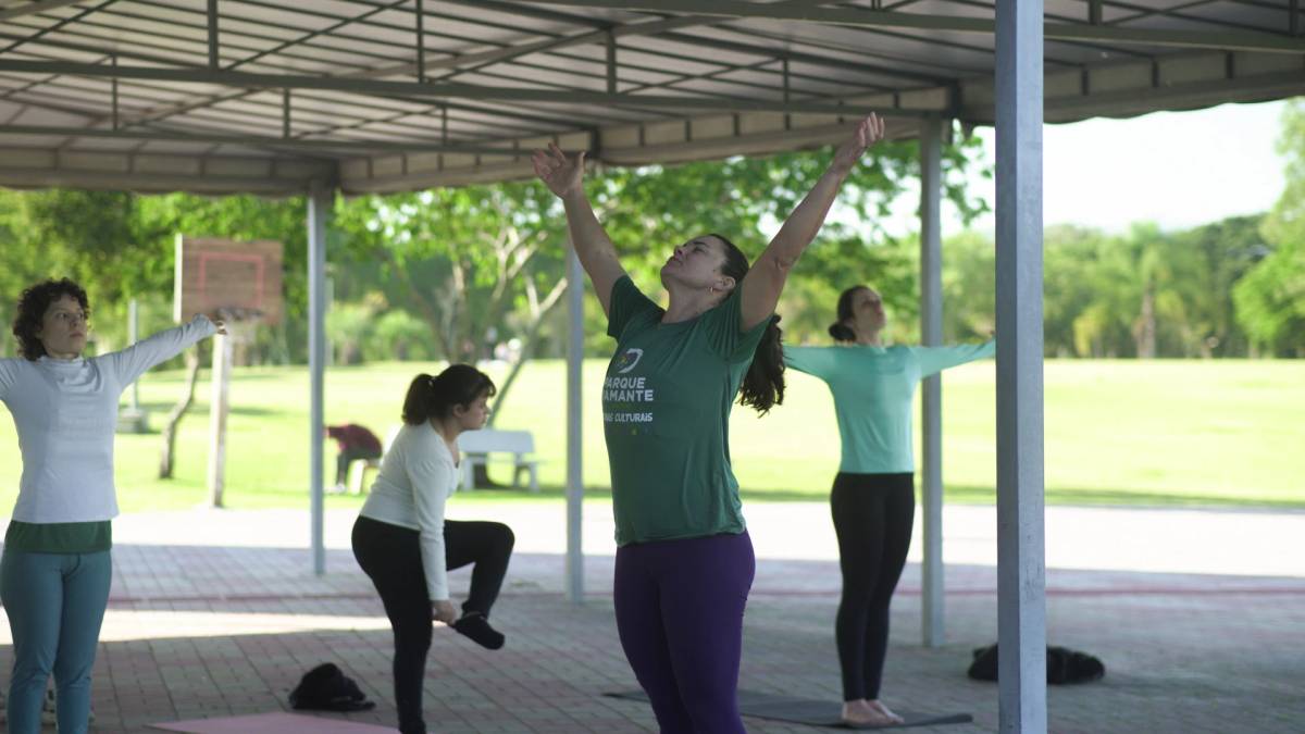 Parque Diamante promove dia de ioga com programação gratuita neste sábado — foto 1