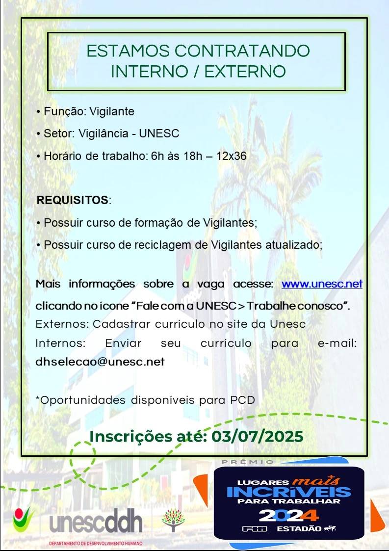 Vagas de emprego no Sul de Santa Catarina — foto 1