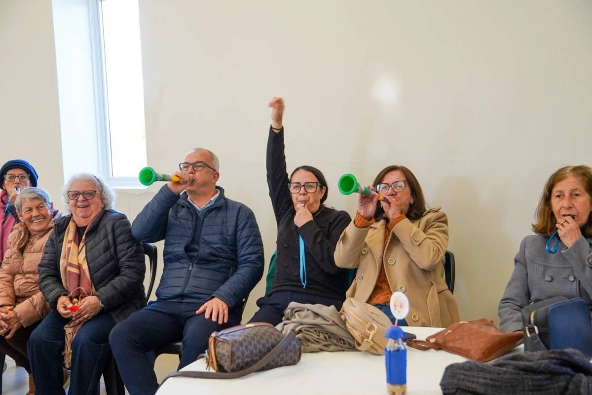 Gincana Centenário: idosos celebram encerramento da gincana de arrecadação com recorde de alimentos — foto 1