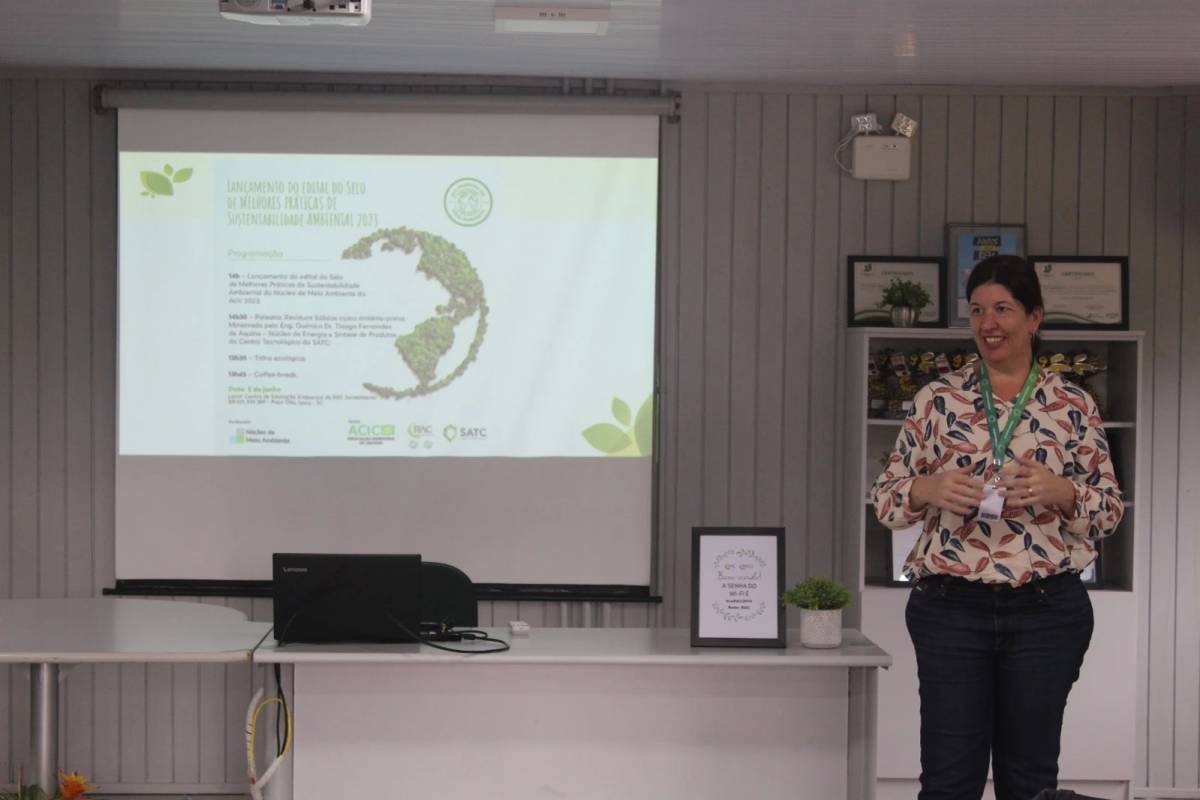 Selo de Melhores Práticas de Sustentabilidade Ambiental é lançado na Acic — foto 2