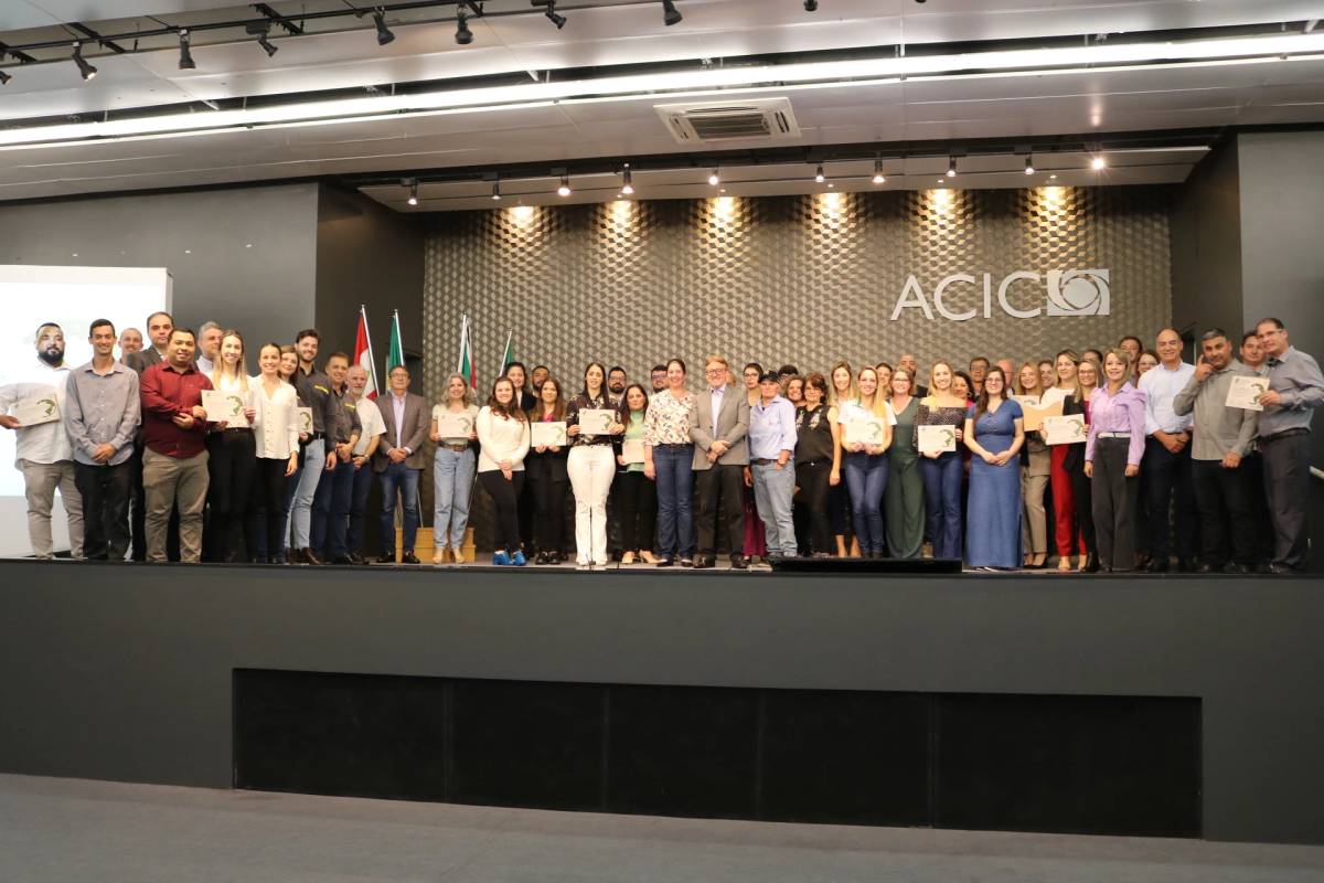 Selo de Melhores Práticas de Sustentabilidade Ambiental é lançado na Acic — foto 4