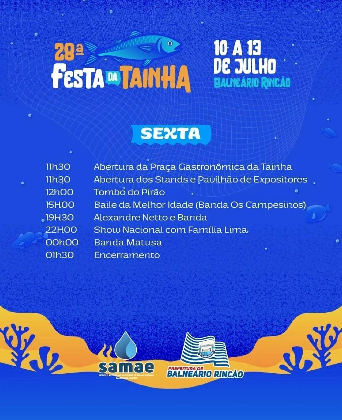 Festa da Tainha começa hoje com show nacional e destaque para gastronomia — foto 2