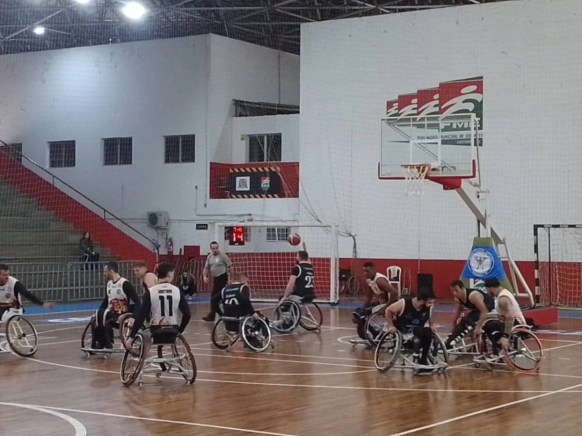 Criciúma vence o Concórdia no Estadual de Basquete em Cadeira de Rodas — foto 2