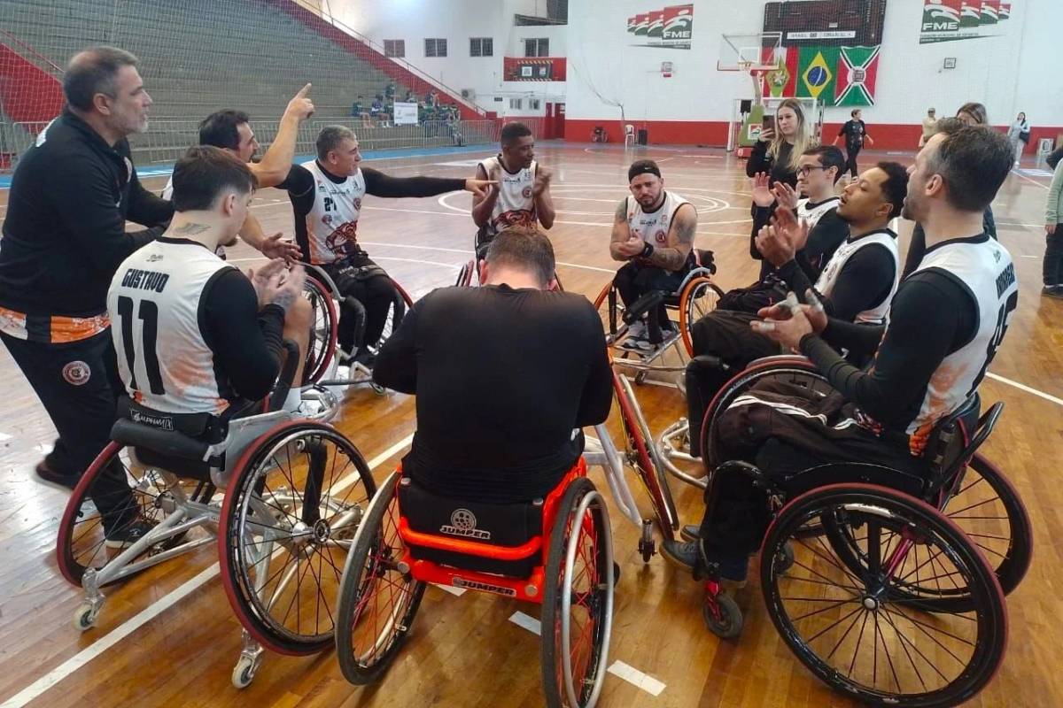 Criciúma vence o Concórdia no Estadual de Basquete em Cadeira de Rodas — foto 3