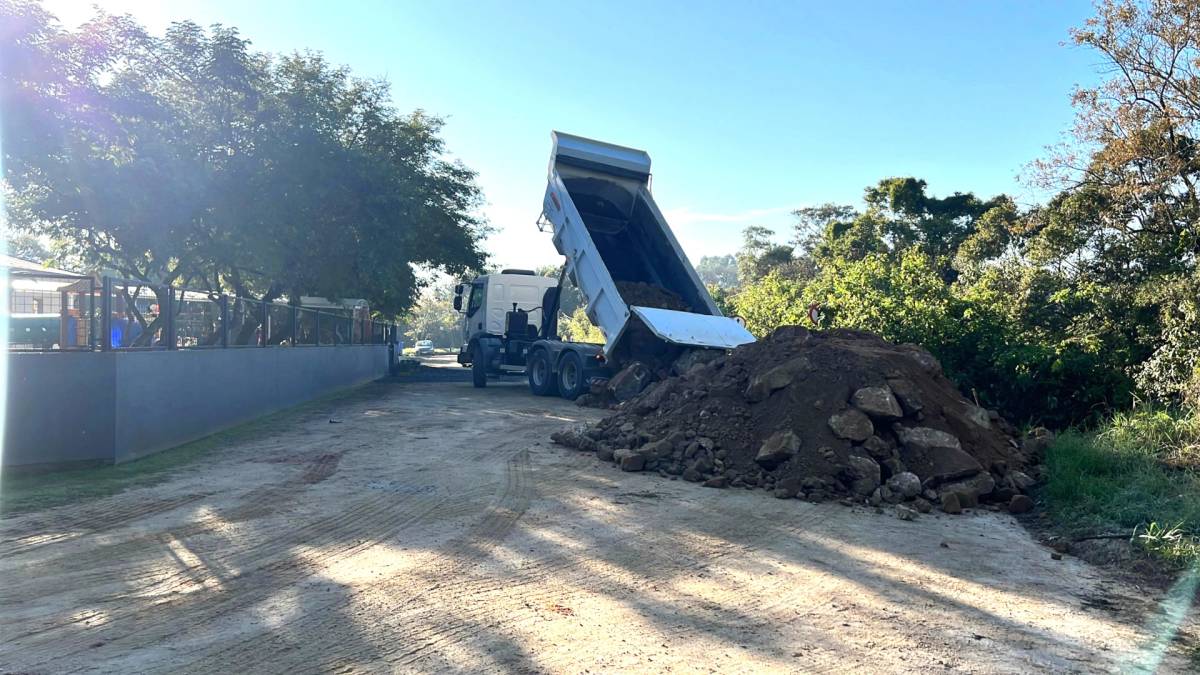 Governo fumacense dá início a pavimentação da rua Lina Cechinel Vasconcelos — foto 1