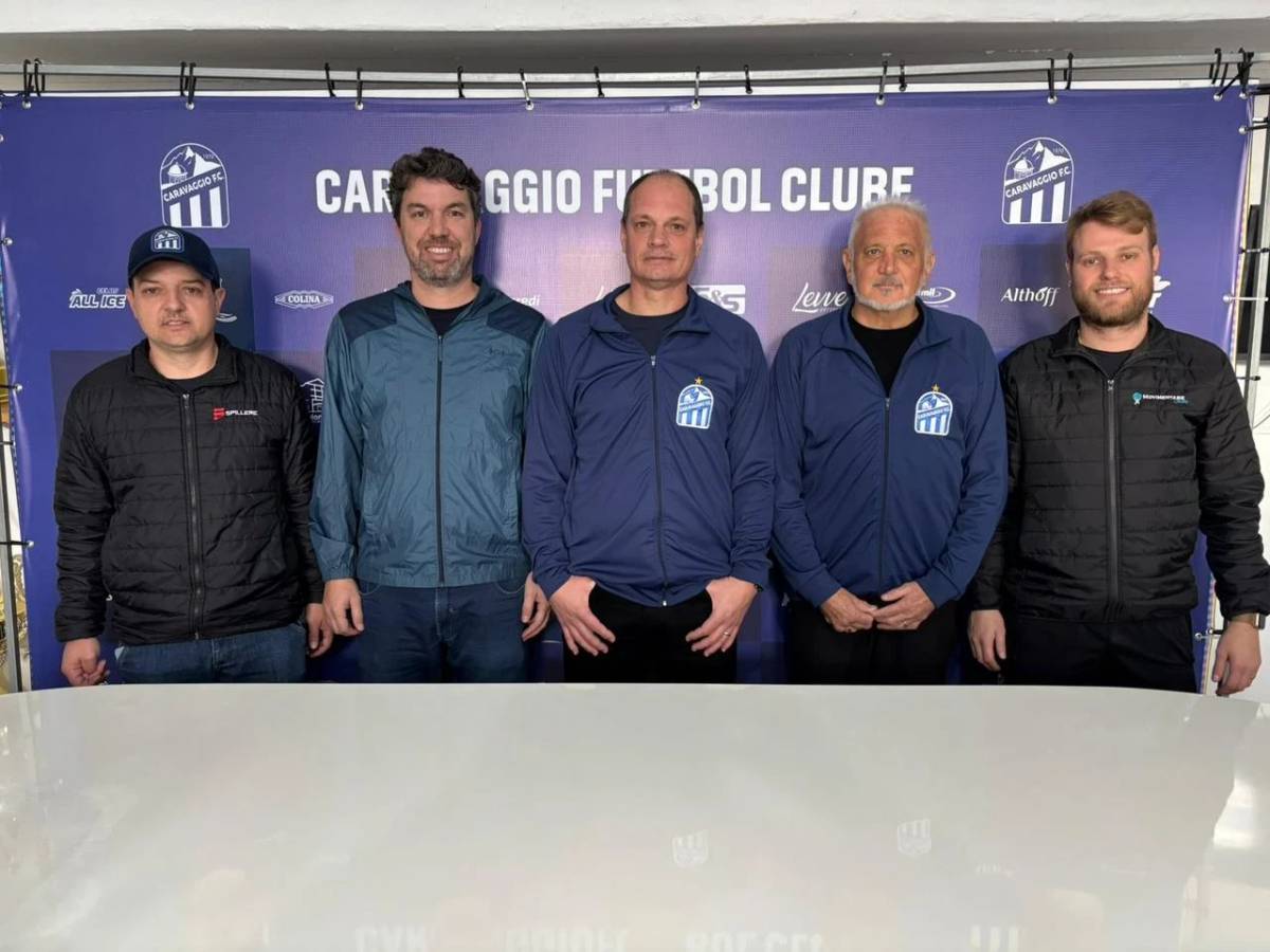 Valmir Israel comandará o Caravaggio na Copa Santa Catarina — foto 1