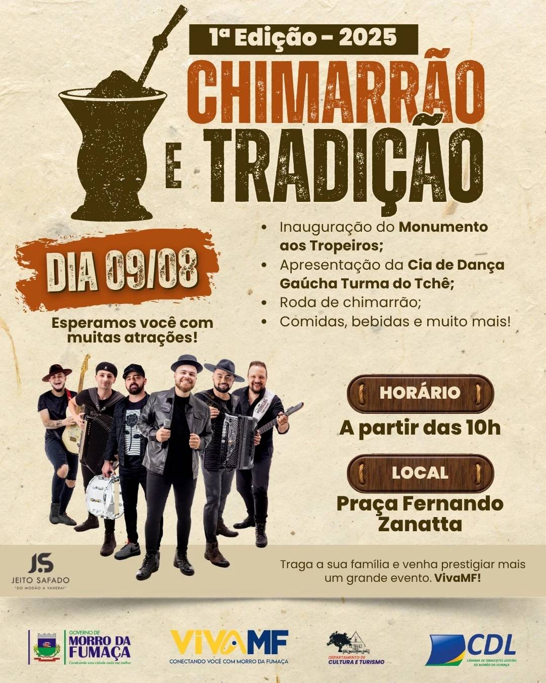 Morro da Fumaça: 1º Chimarrão e Tradição celebra cultura gaúcha e o tropeirismo — foto 2