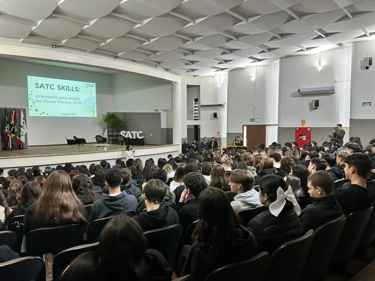 Satc Skills auxilia 240 alunos no processo de escolha dos cursos técnicos — foto 1