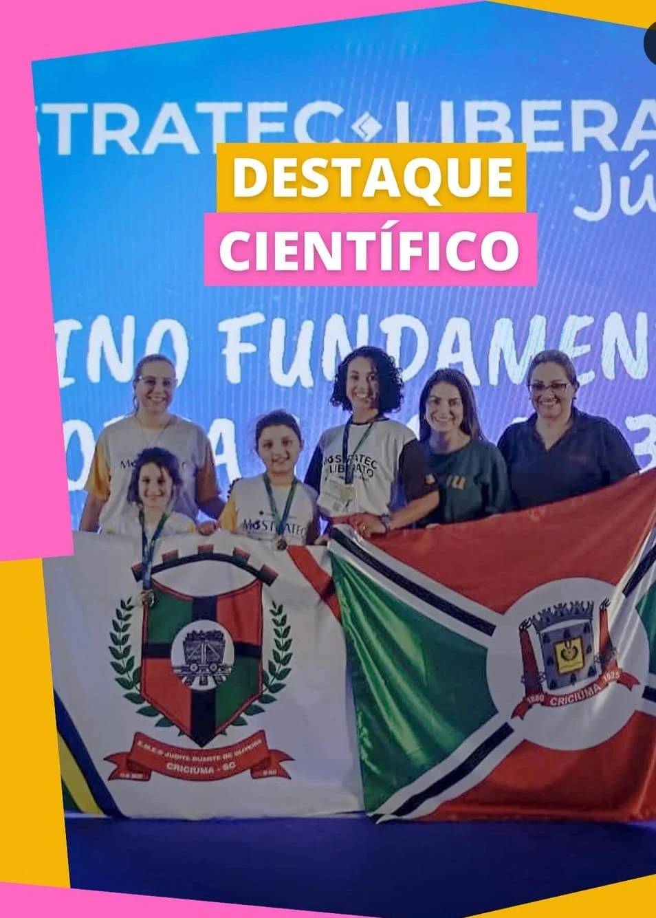 Mostra Científica reúne mais de 40 projetos em escola municipal de Criciúma — foto 1