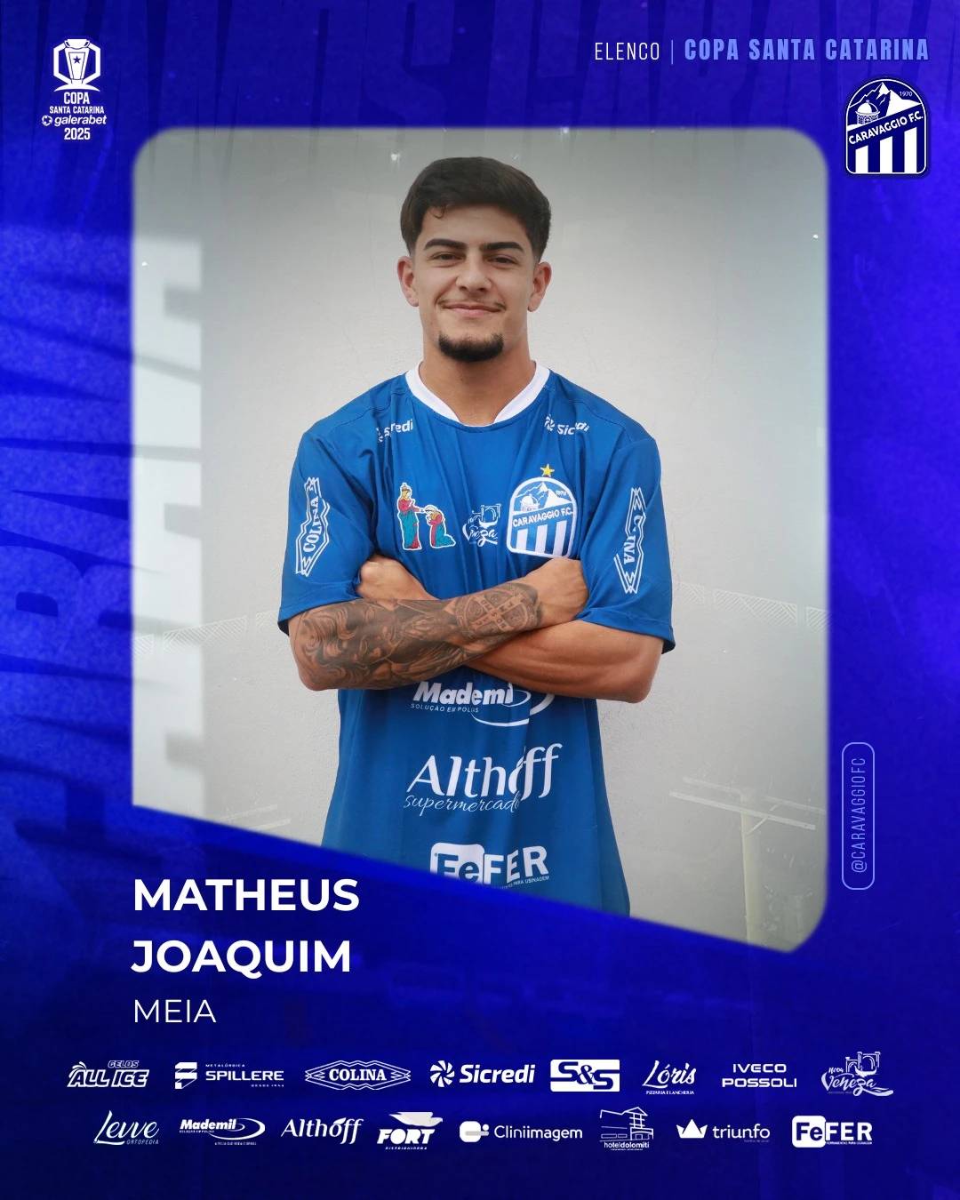 Azulão anuncia volantes e meias para a Copa Santa Catarina — foto 6