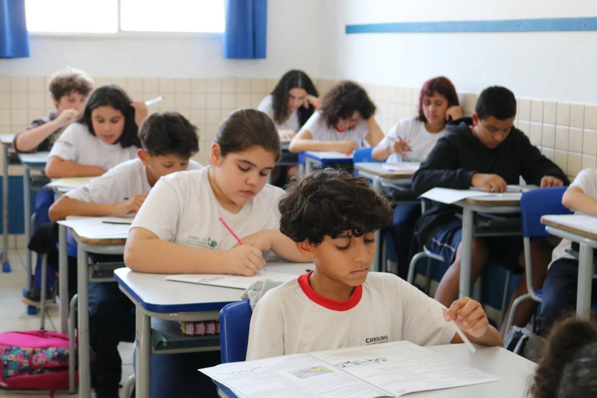 Estudantes realizam segunda prova do Prêmio Acic de Língua Portuguesa — foto 4