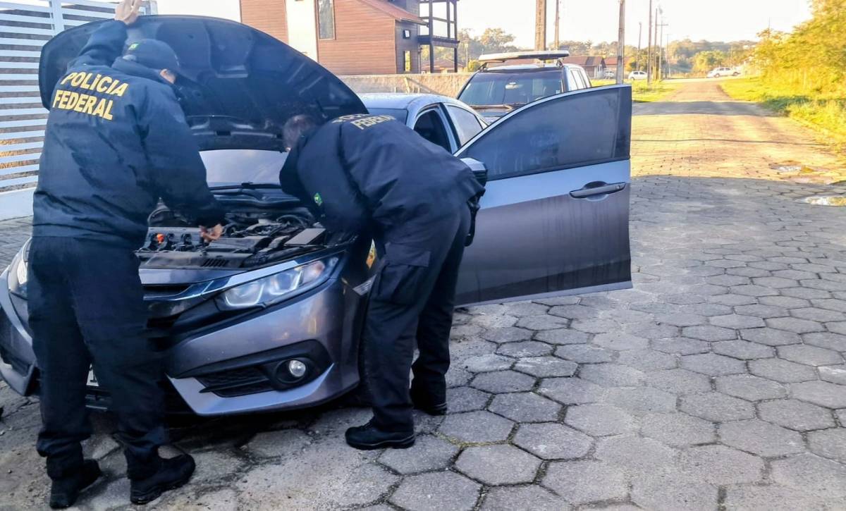 Fotos: Operação da PF cumpre mandados de busca e apreensão em Nova Veneza e Forquilhinha — foto 1