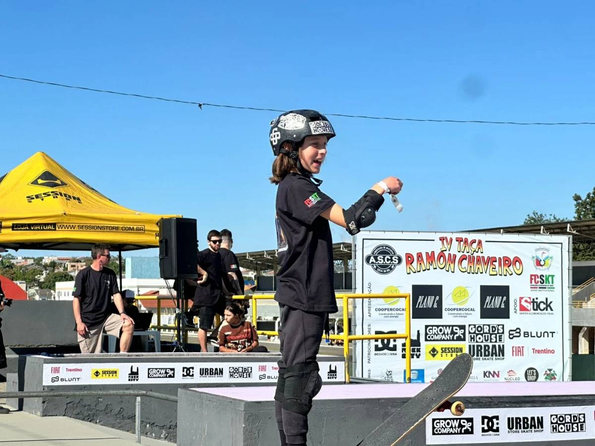 Campeonato de skate reúne atletas e famílias em Cocal do Sul — foto 2
