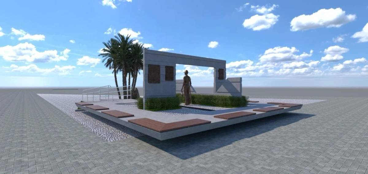 Monumento do Mineiro passa por revitalização em Criciúma — foto 1