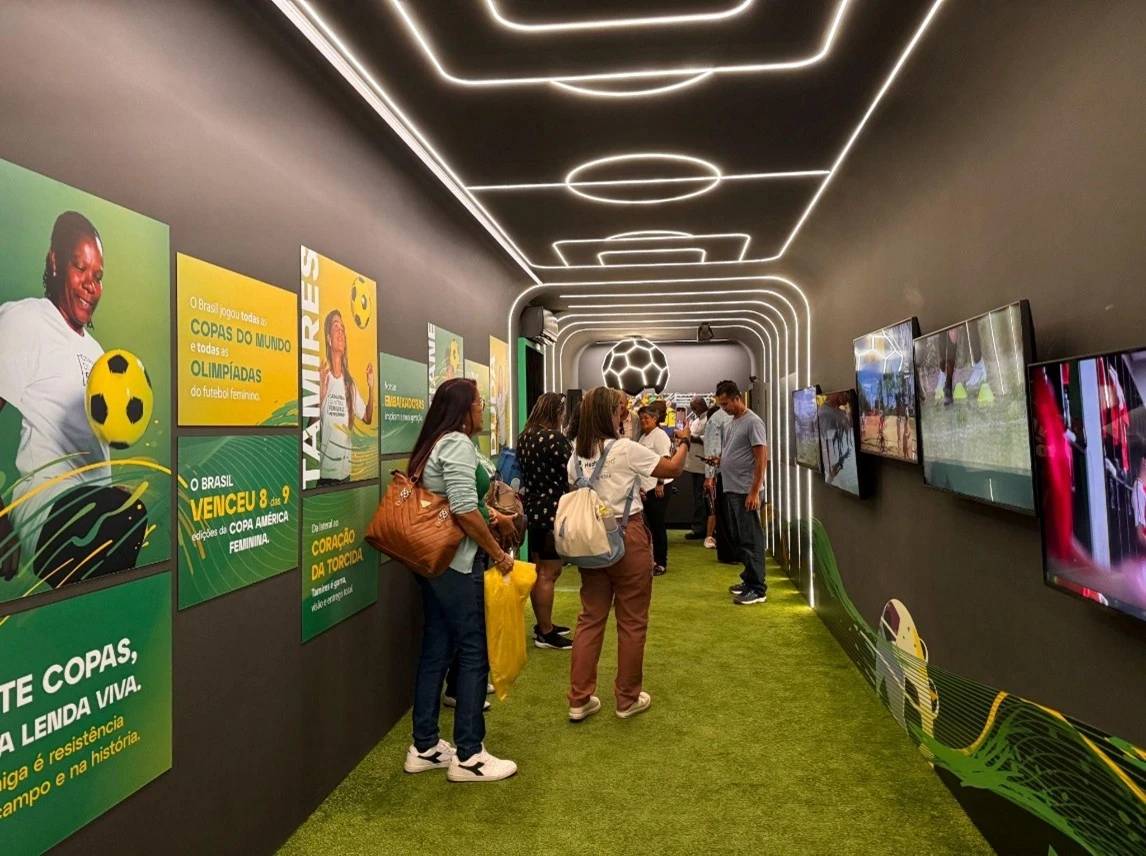 Caravana do Futebol Feminino Petrobras chega em Criciúma — foto 3