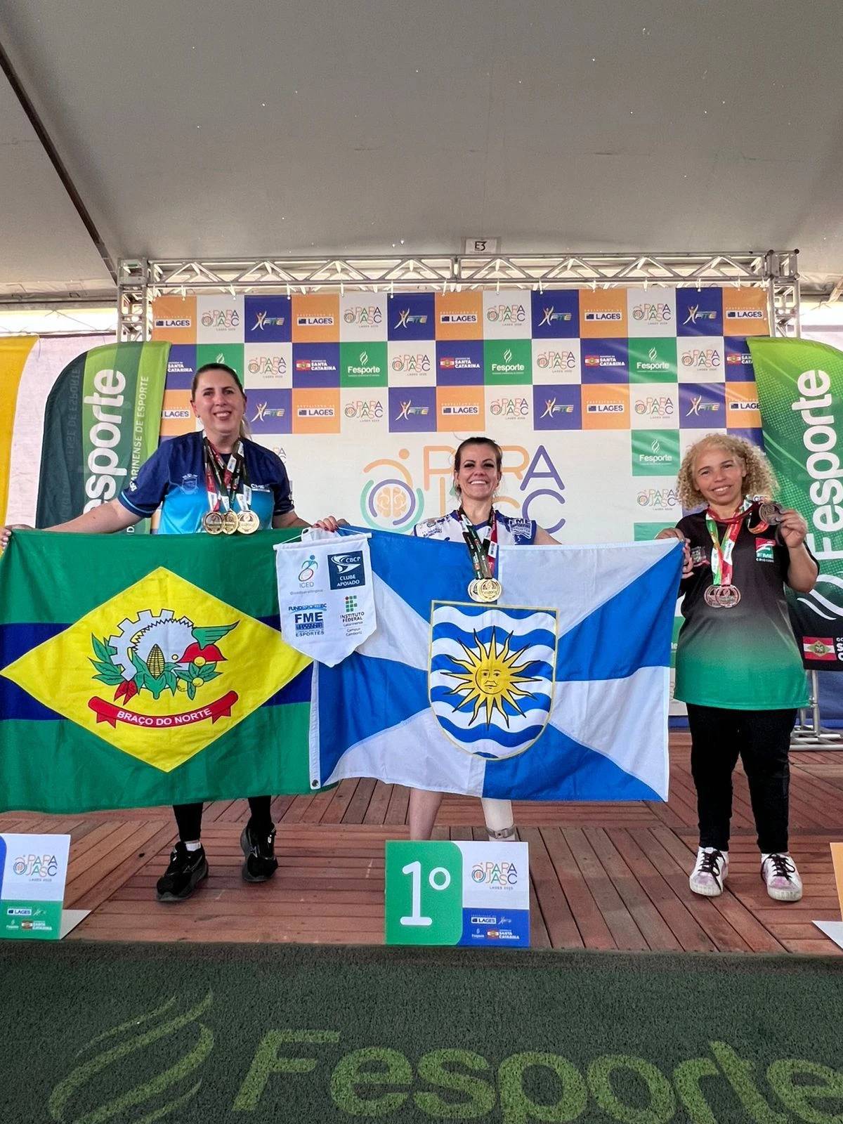 Atleta de Criciúma conquista melhor marca do ano e ouro no Parajasc — foto 1