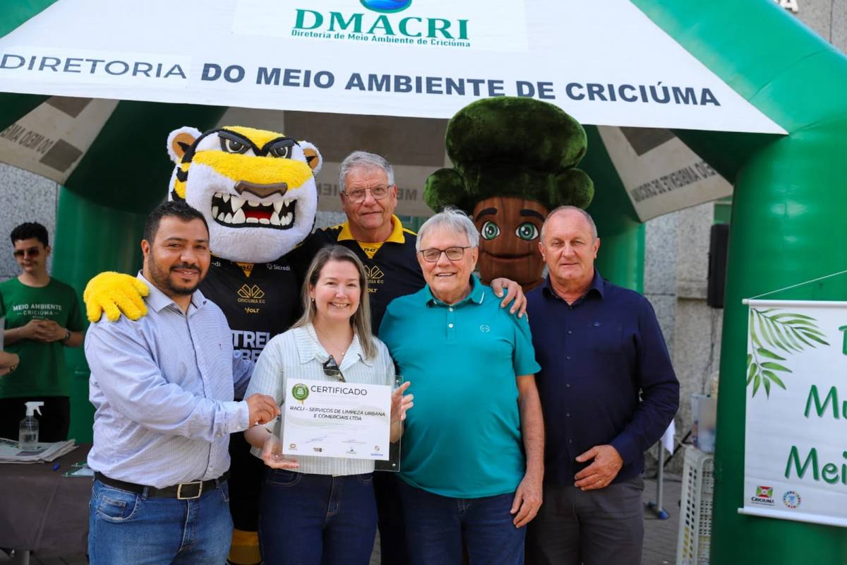 Governo de Criciúma reconhece instituições com Selo Amigo do Meio Ambiente — foto 2