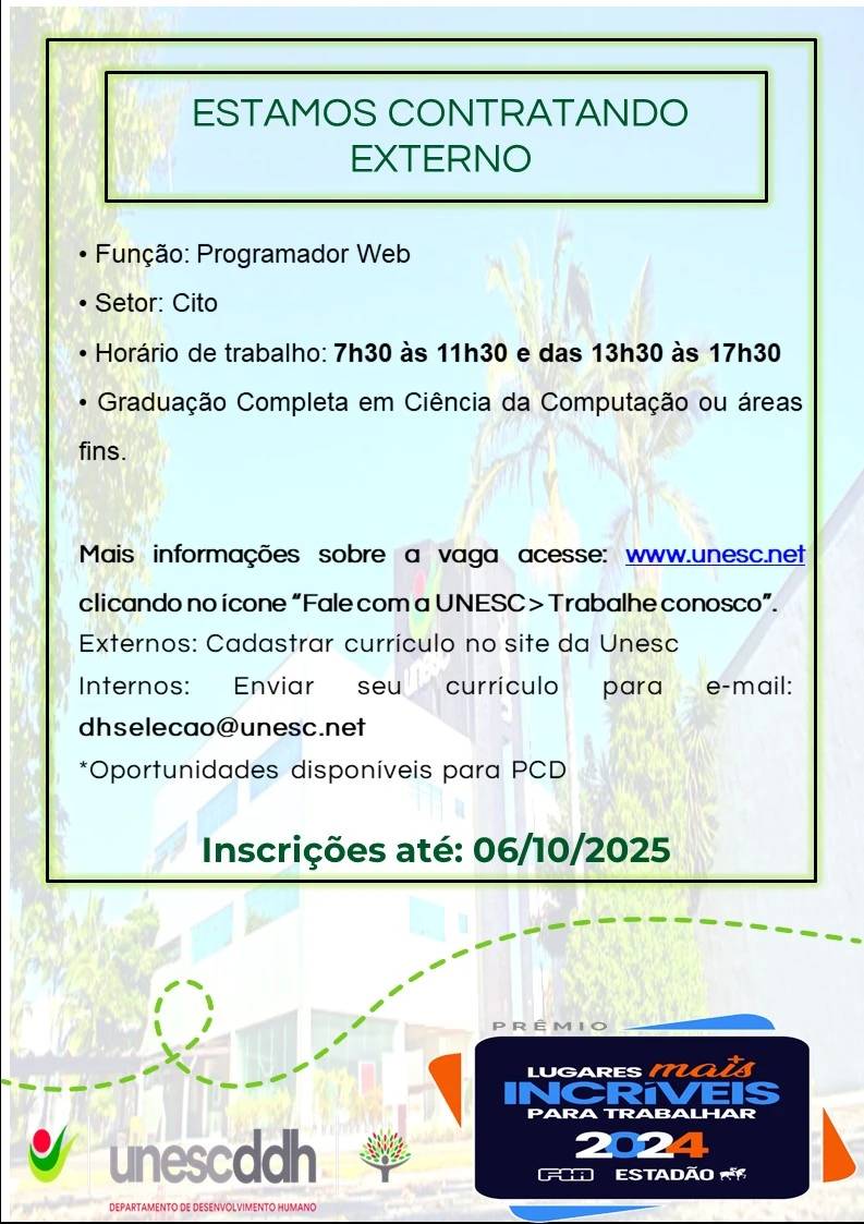 Vagas de emprego no Sul de Santa Catarina — foto 1