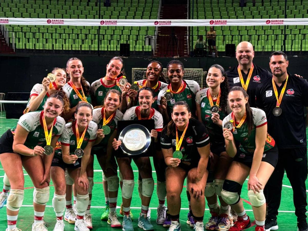 Vôlei Mampi é vice-campeão na Superliga C e conquista acesso — foto 3