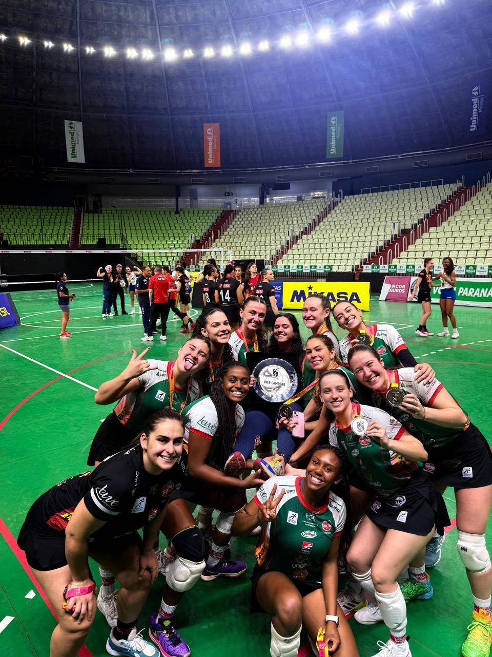 Vôlei Mampi é vice-campeão na Superliga C e conquista acesso — foto 1