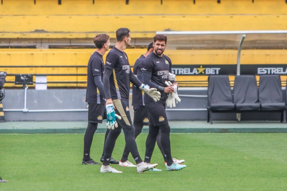 Goleiros do Tigre treinam normalmente no Majestoso — foto 1