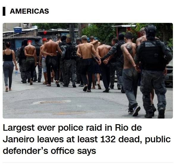 Rio de Janeiro: Operação Contenção ganha repercussão internacional — foto 5