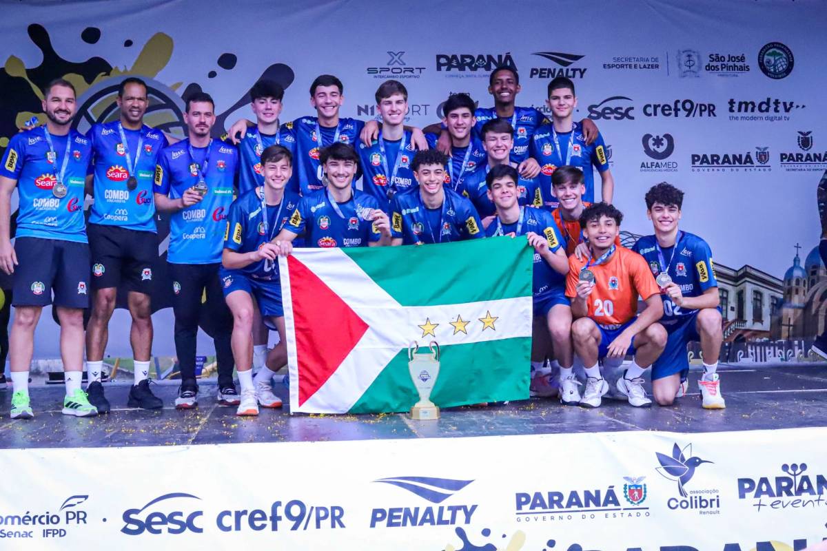 Vôlei de Forquilhinha é campeão da Série Bronze da Taça Paraná — foto 1