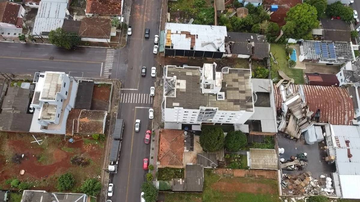 Município decreta situação de emergência após passagem de tornado em Santa Catarina — foto 4