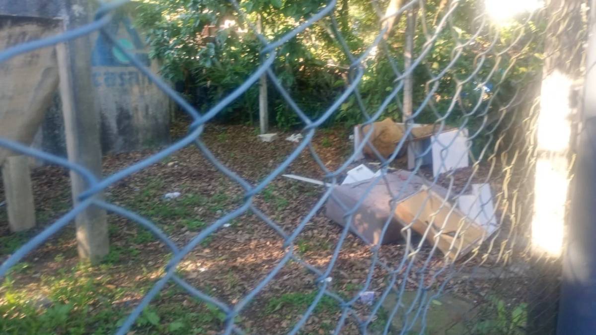 Criciúma: vereador pede informações sobre acúmulo de lixo e uso de drogas em torno de estação da Casan — foto 1