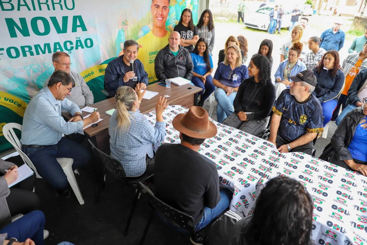 Escuta ativa com a comunidade marca início das atividades no bairro Renascer em Criciúma — foto 1