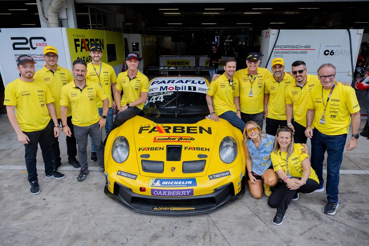 Equipe Farben conquista mais um título na Porsche Carrera Cup C6 Bank — foto 1